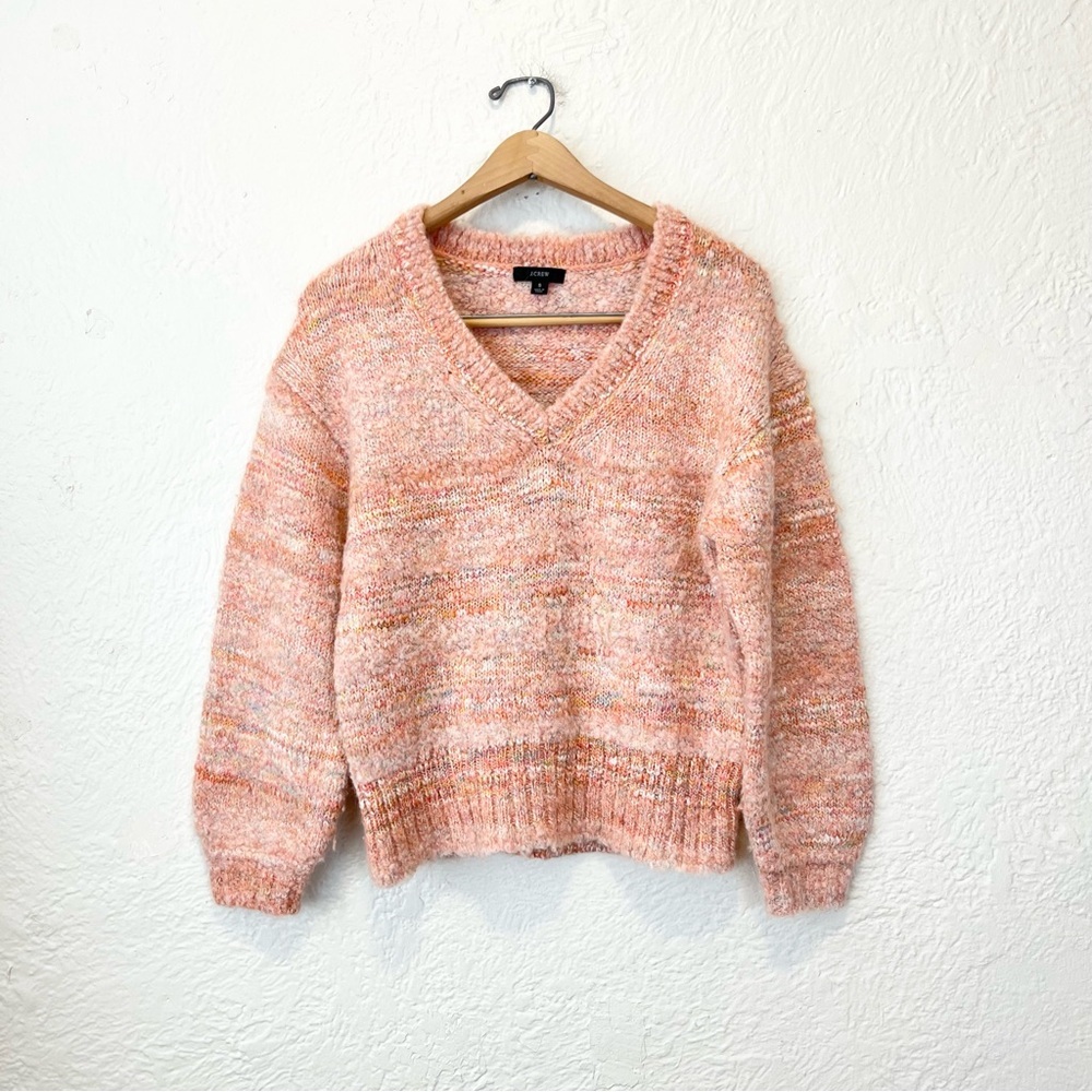 J. Crew Chunky Sweater Pink Peach Small S